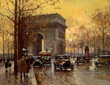 yxj045fD impressionnisme Parisien scènes Peinture à l'huile